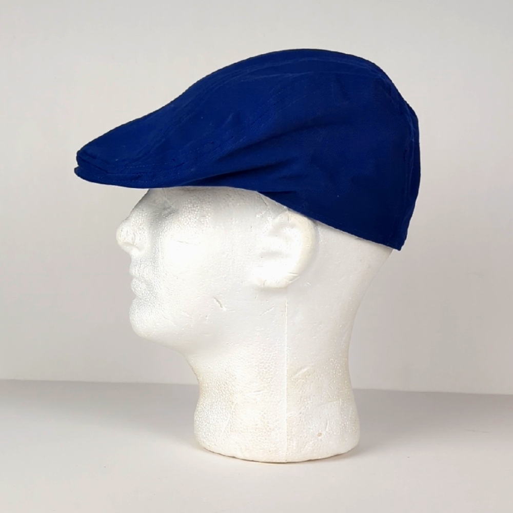 BOTVELA Men's Navy Blue Newsboy Flat Cap